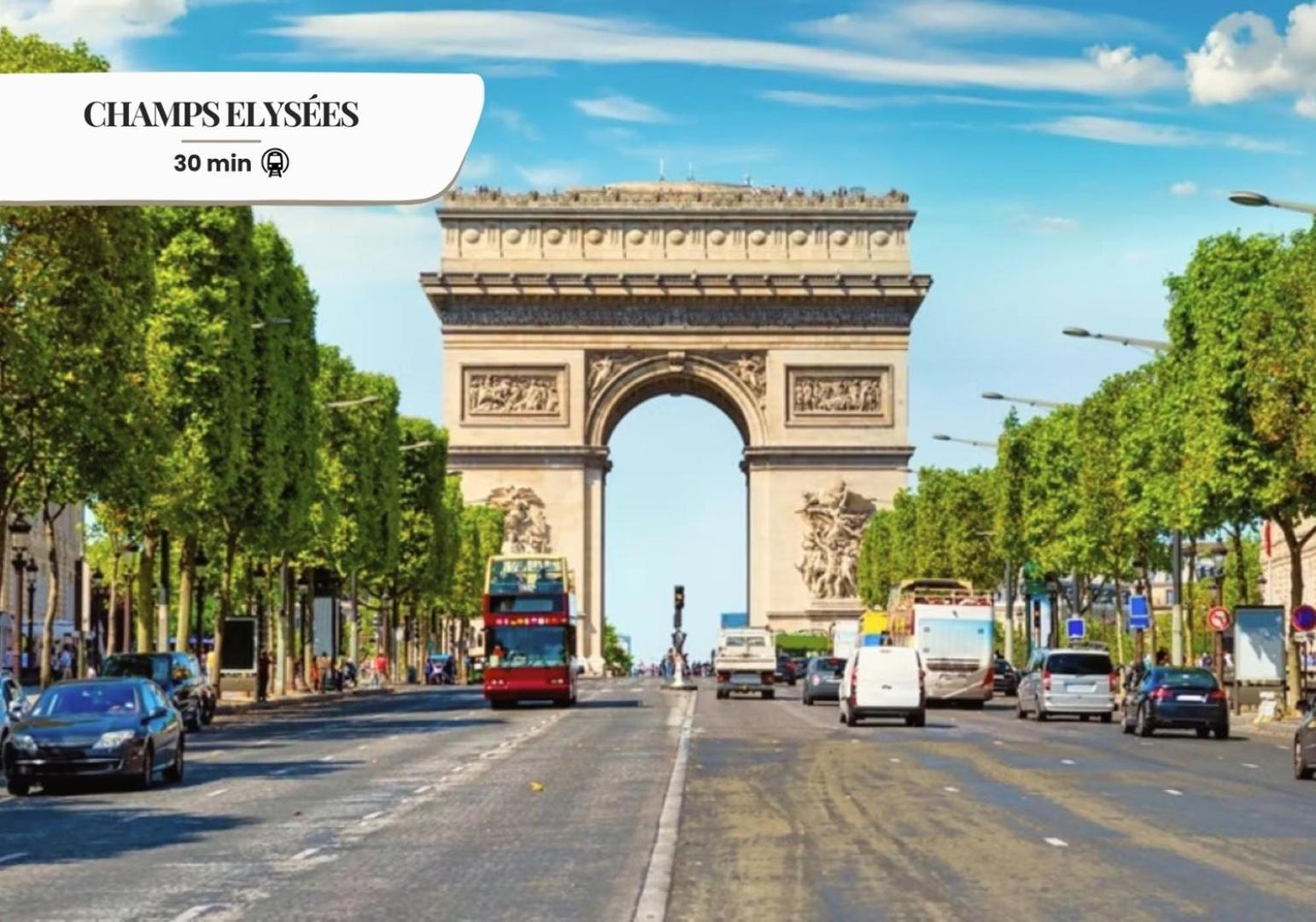 152 Suite Sylvie - Superbe Appartement A باريس المظهر الخارجي الصورة